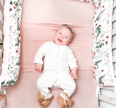 Bunny Baby Soft Slippers Brown, House Shoes - (0-6months)