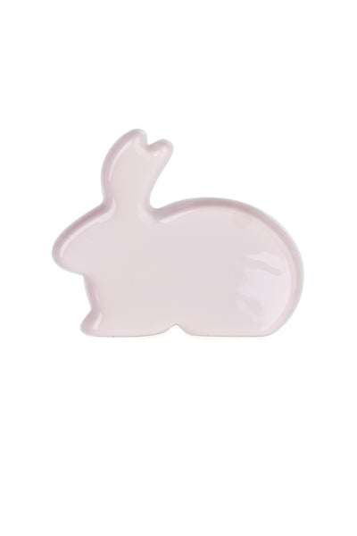 Pastel Pink Bunny Shaped Tray