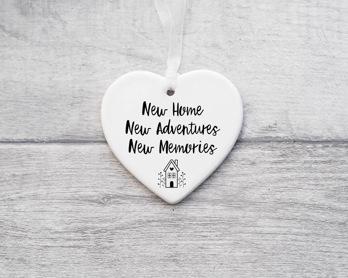 New Home Adventure Keepsake and Beginnings Gift Ornament