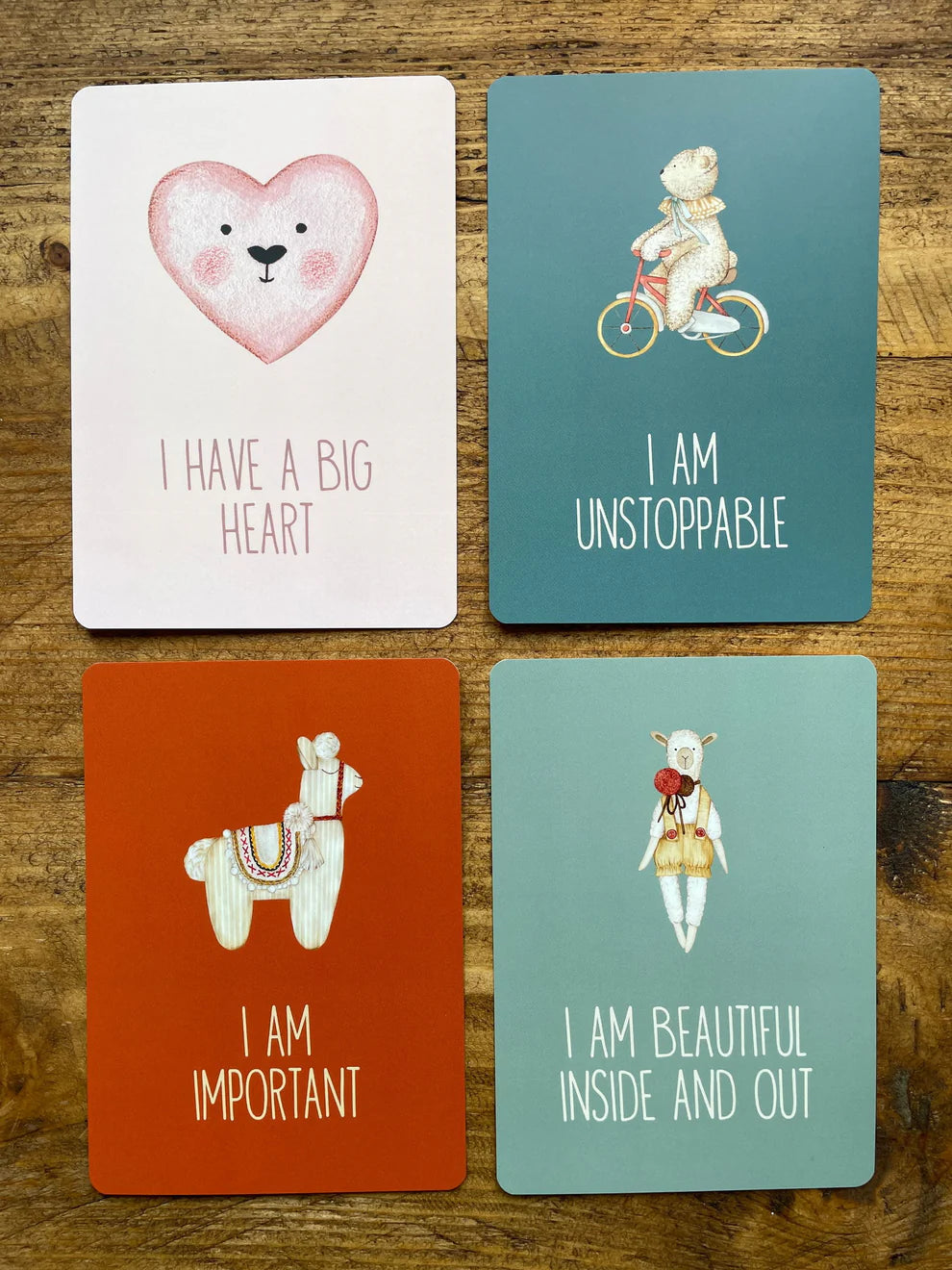 Affirmation cards for kids...confident and colourful