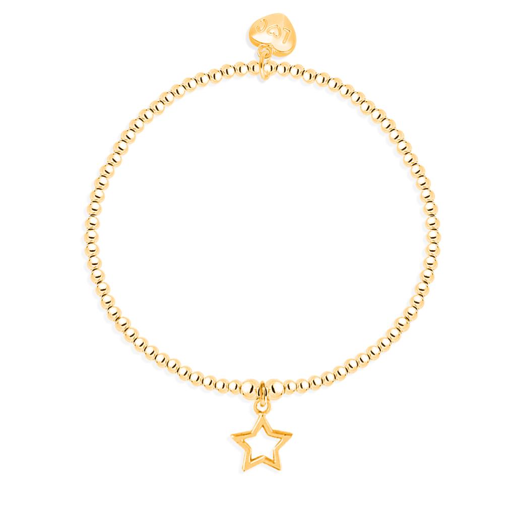 EFY Open star bracelet in gold