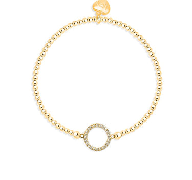 EFY Open circle bracelet in gold