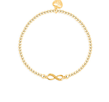 EFY Infinity bracelet in gold