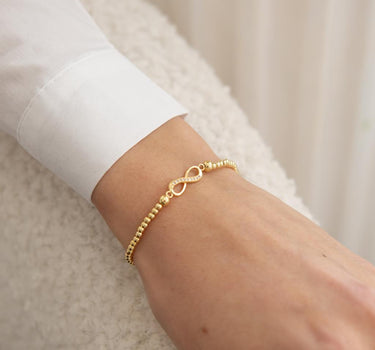 EFY Infinity bracelet in gold
