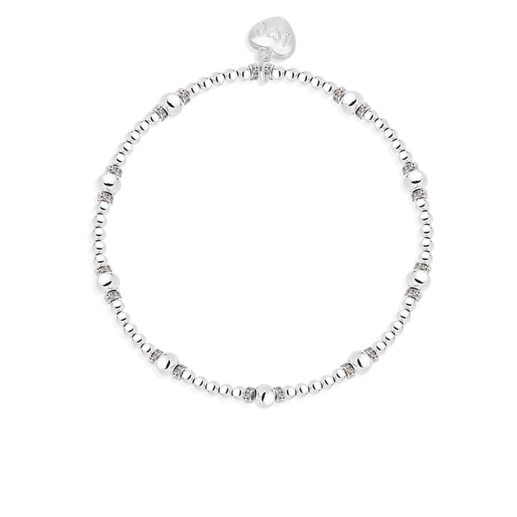 EFY Rhinestone rondelles bracelet