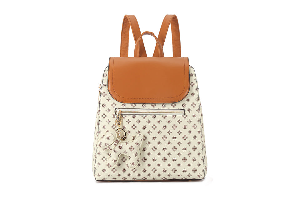 Patterned backpack