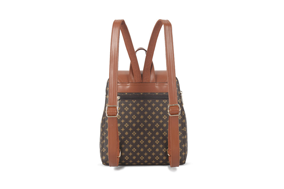 Patterned backpack