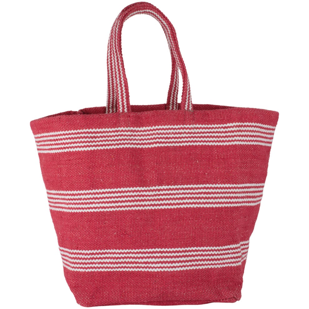 Chunky Cotton Tote Bag Pink