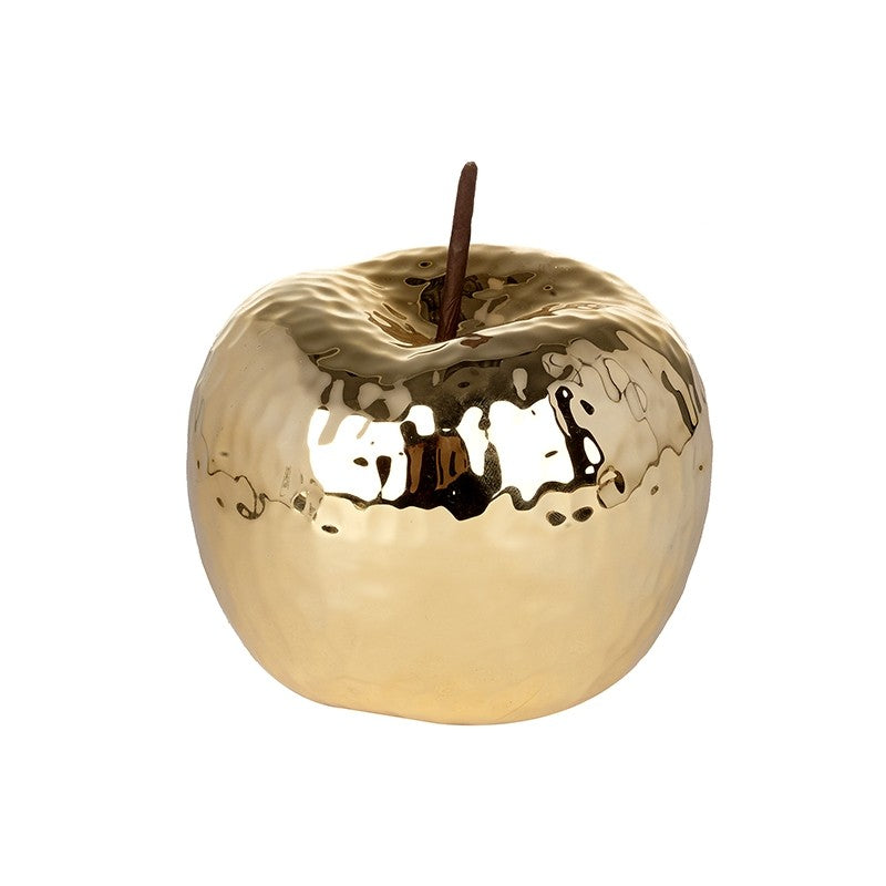 Ceramic Golden Apple Decoration