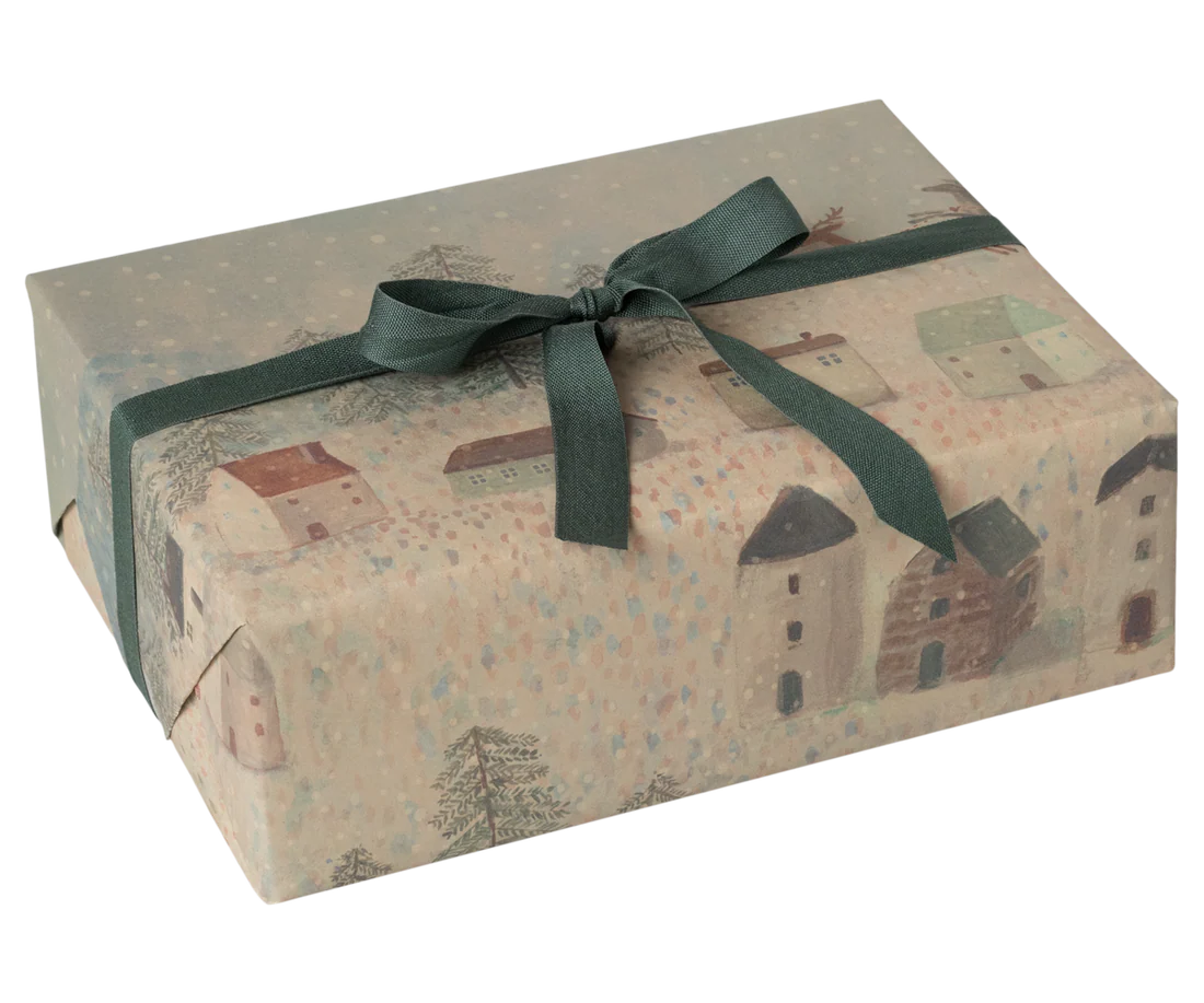 Gift wrap, 10 m - Santa is coming