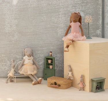 Bunny, Size 2 - Classic - Ballet suit and skirt rose
