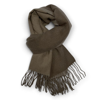 Premium Two-Tone Cashmere Blend Winter Scarf