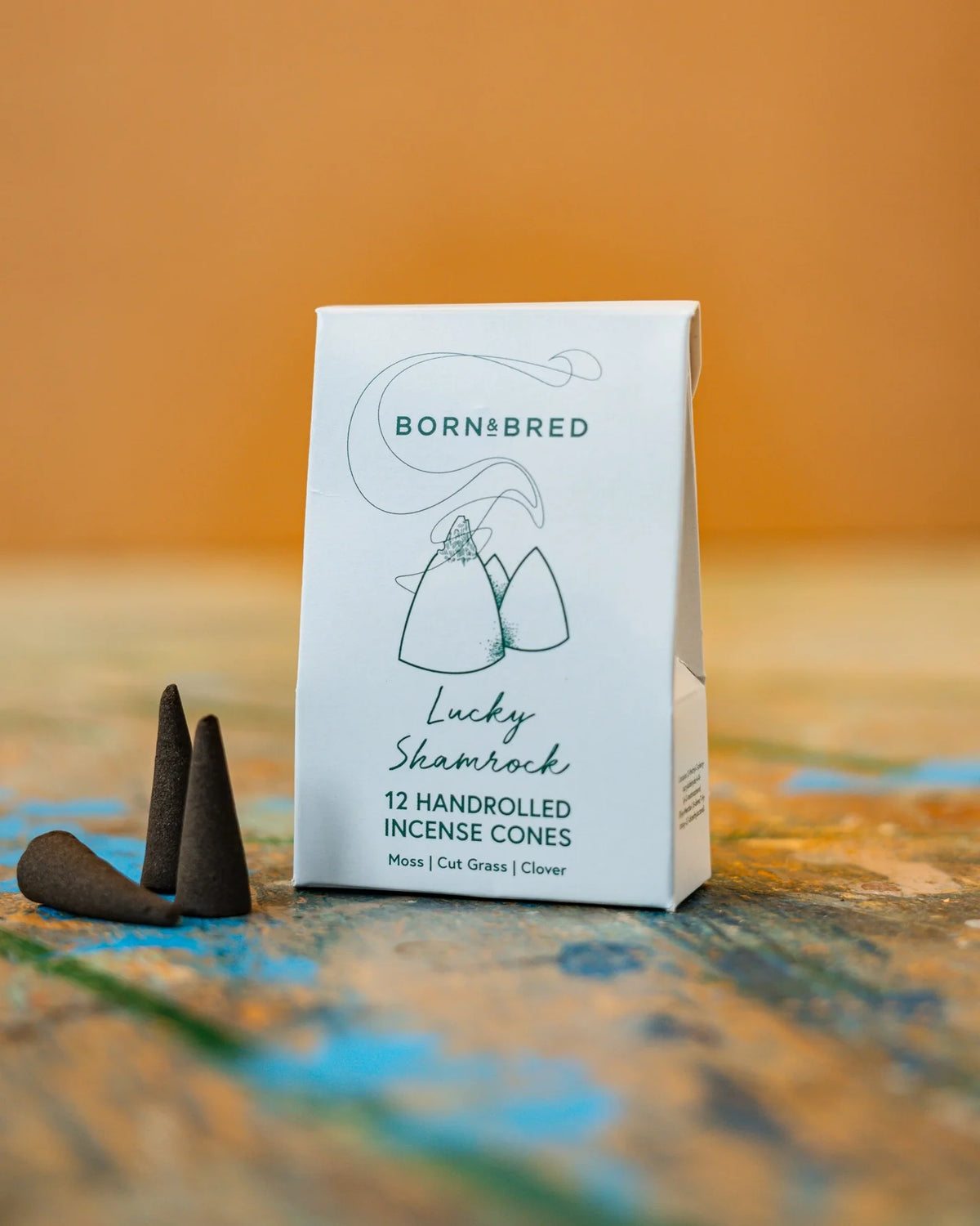 Lucky Shamrock Incense Cones | Born &amp; Bred