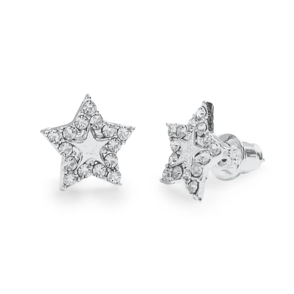 Twinkle stars silver studs