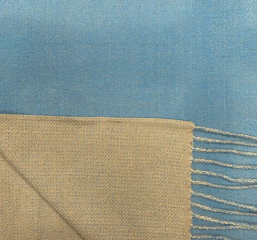 Premium Two-Tone Cashmere Blend Winter Scarf