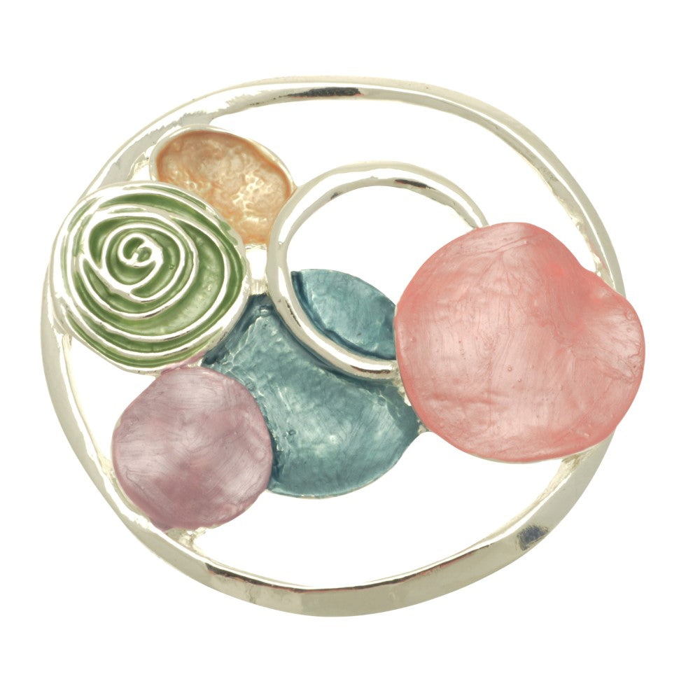 Spring Multicolour Magnetic Brooch