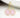 Gold plated faceted pink chalcedony teardrop earrings