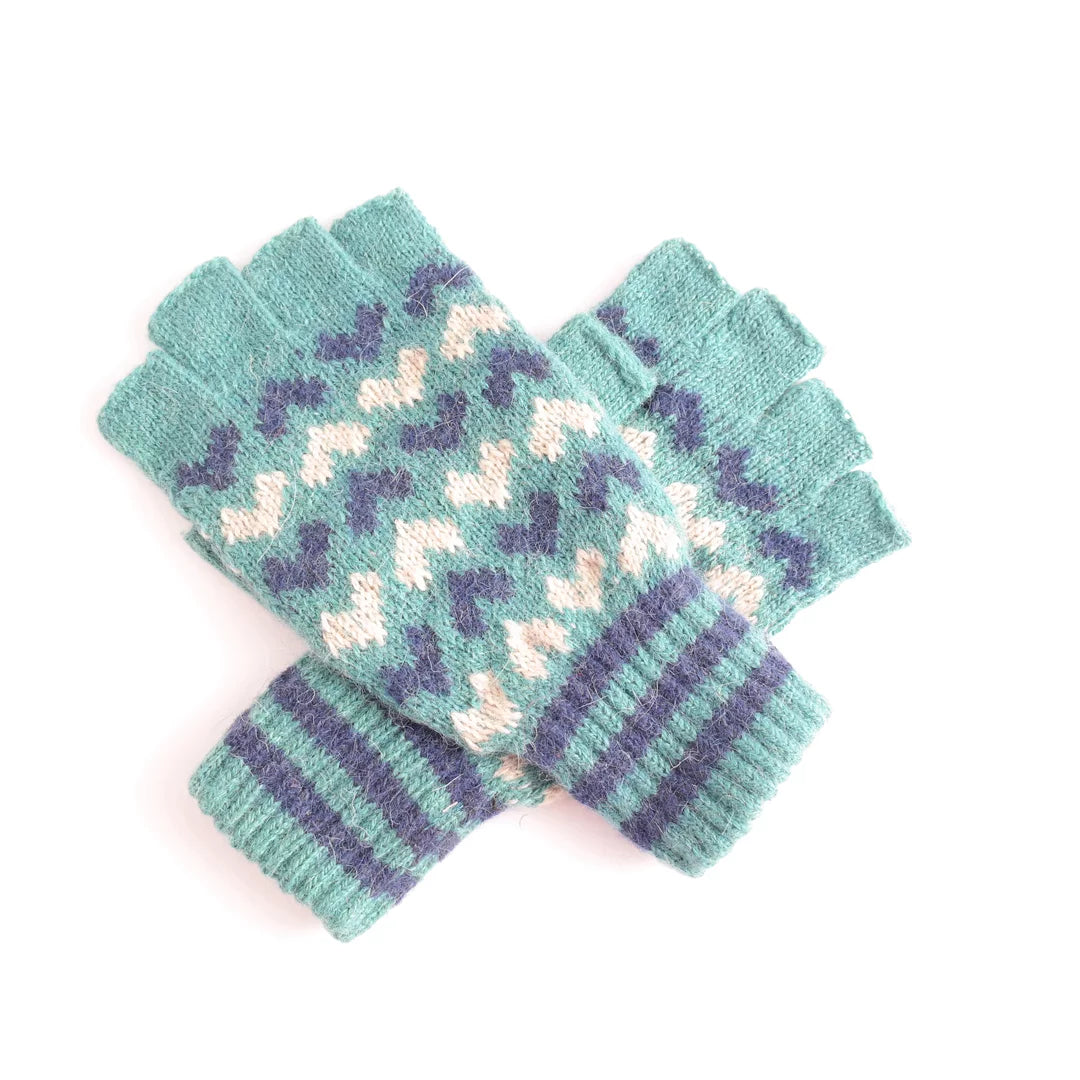 Hearts Gloves – Fingerless