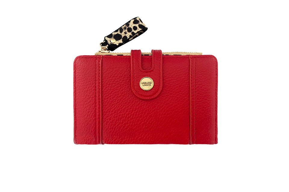 Large Purse with leopard print detail