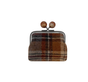 Patterned clip purse