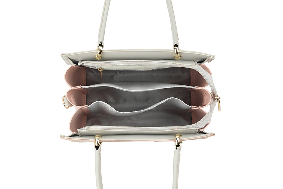 Handbag with double strap