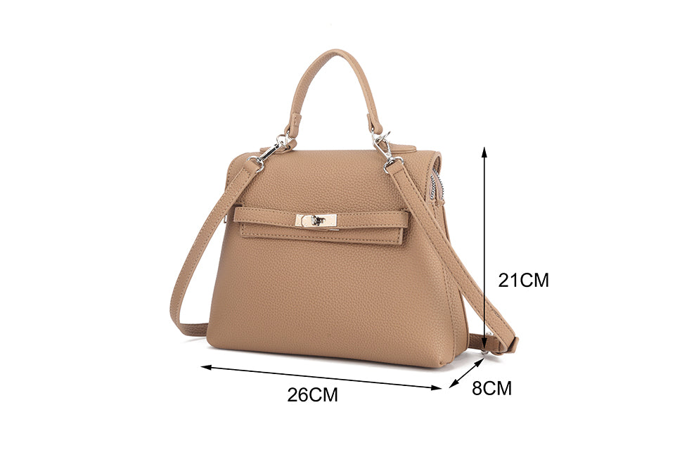 Bag with long detachable strap