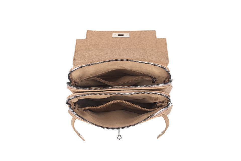 Bag with long detachable strap