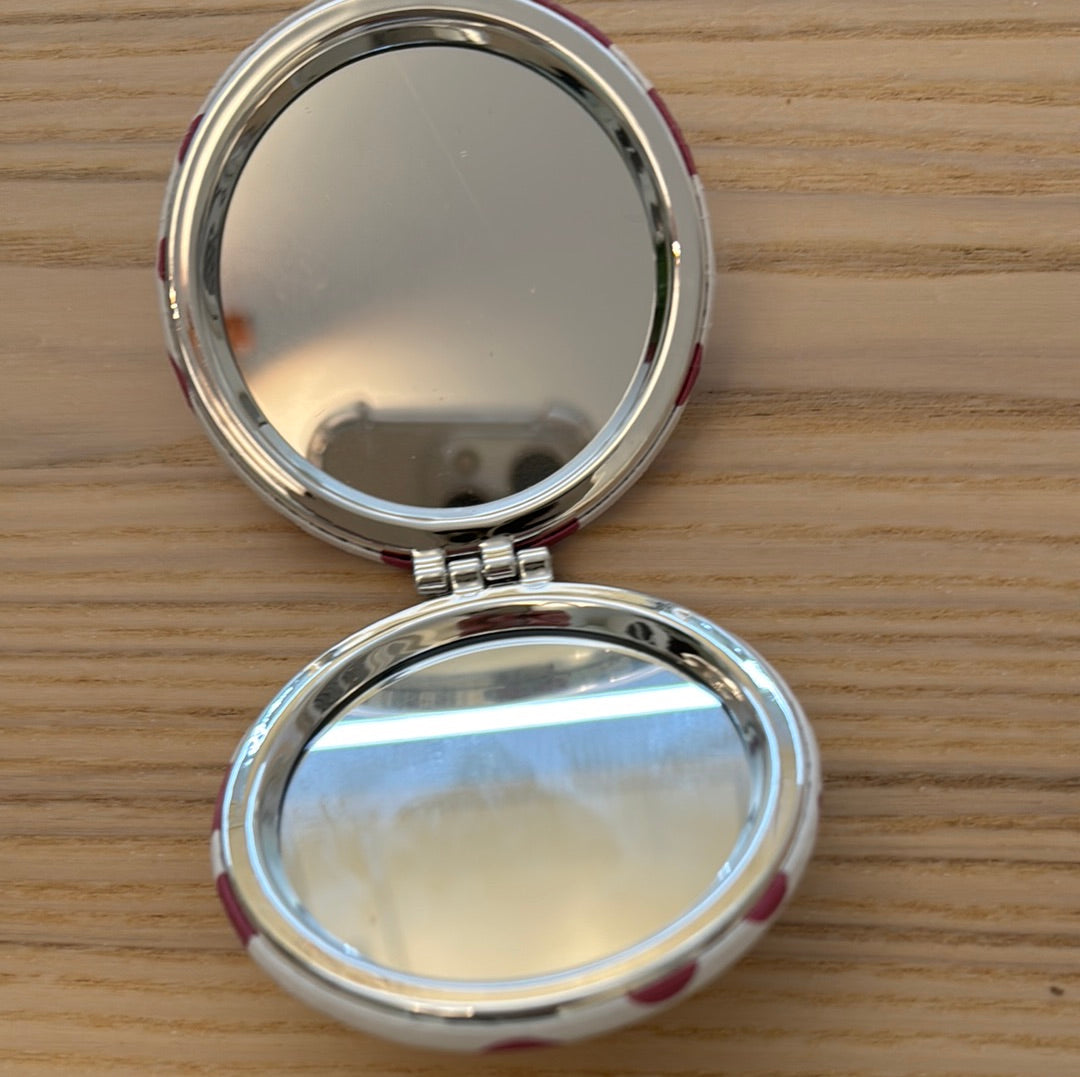Polka dot Compact Mirror