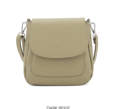 Leather Small Saddle Crossbody