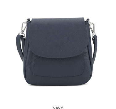 Leather Small Saddle Crossbody