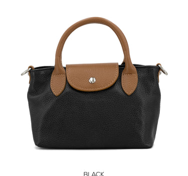 Leather Mini Tote Bag