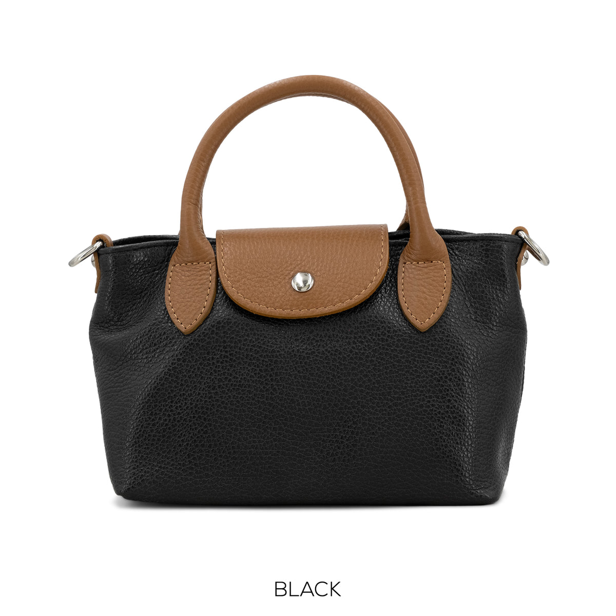 Leather Mini Tote Bag