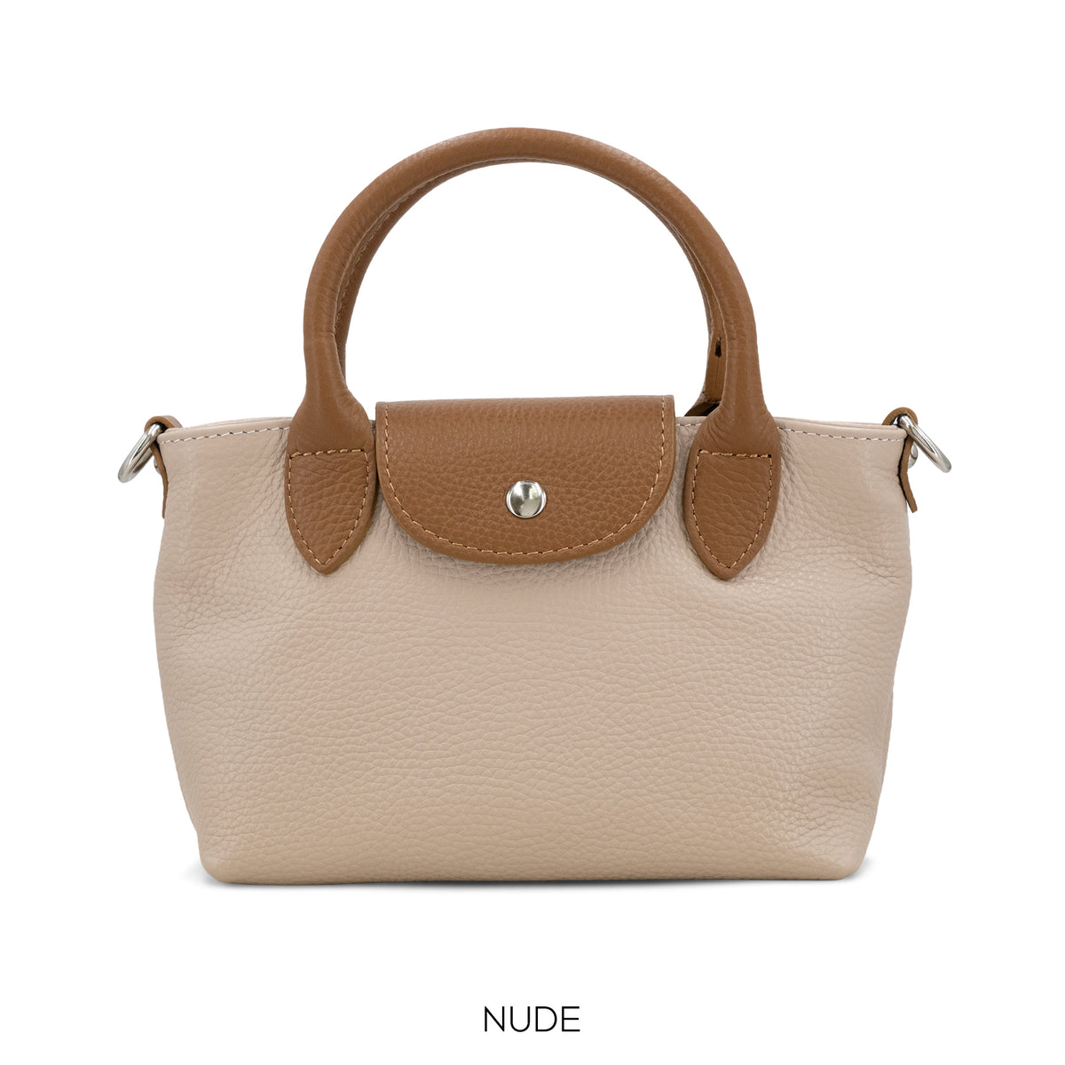 Leather Mini Tote Bag