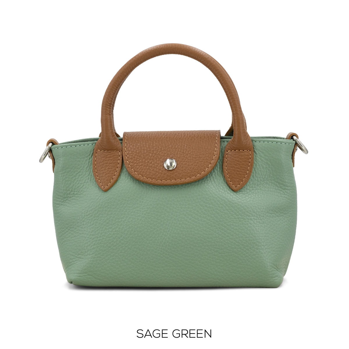 Leather Mini Tote Bag