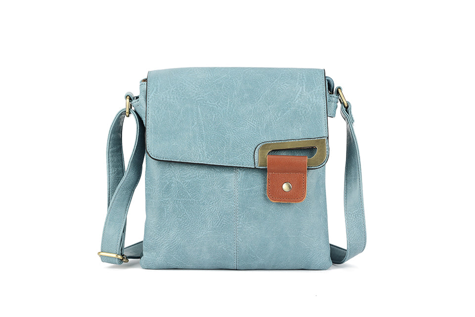 Cross body with tan detail
