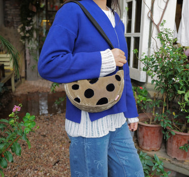 Spots Half Moon Bag