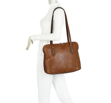 Two Tone Shoulder Bag