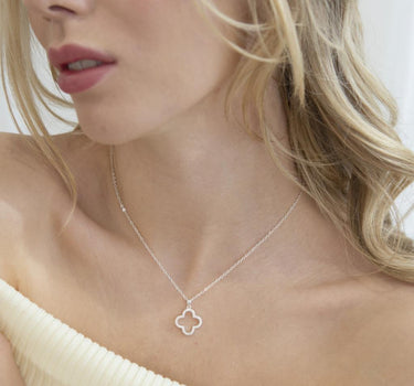 EFY 4 leaf clover necklace