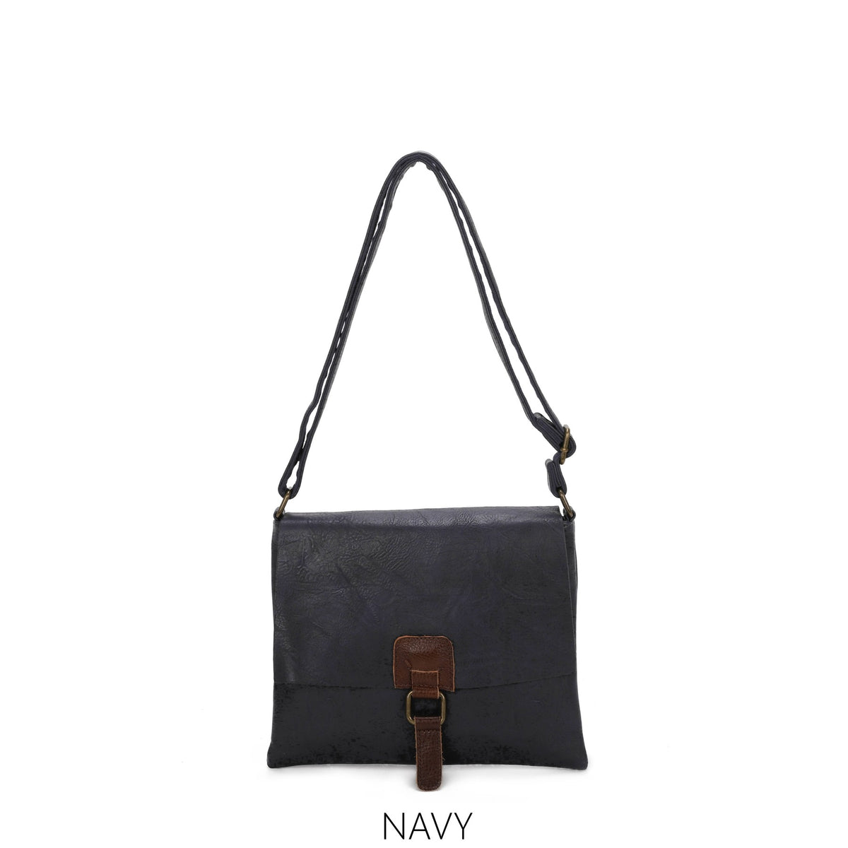 Small Square Crossbody with Buckle