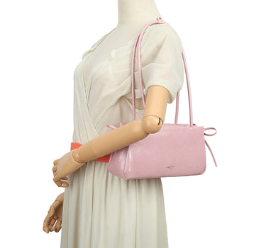 Shoulder bag with bow detail