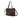 Suede and leather mix shoulder bag
