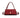 Oblong suede bag