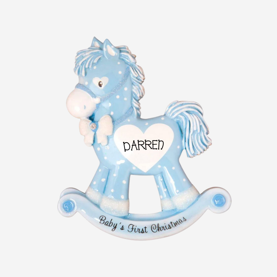 Personalised baby rocking horse shop
