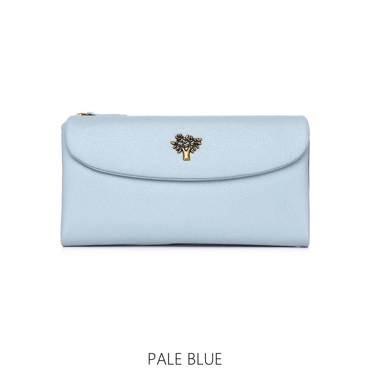 Leather Large Bifold Tree Purse