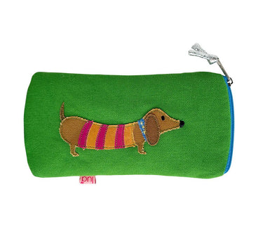 Sausage Dog Glasses Purse