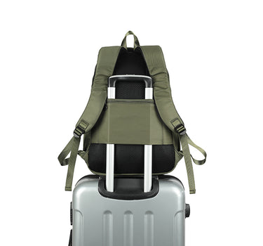 Backpack with double zip