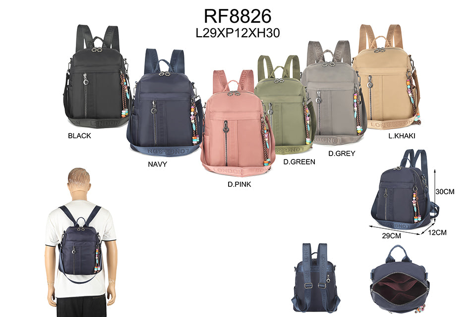 Nylon backpack