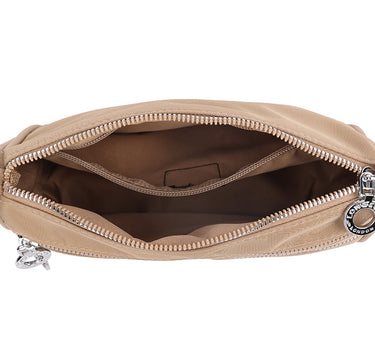 Bag with patterned strap
