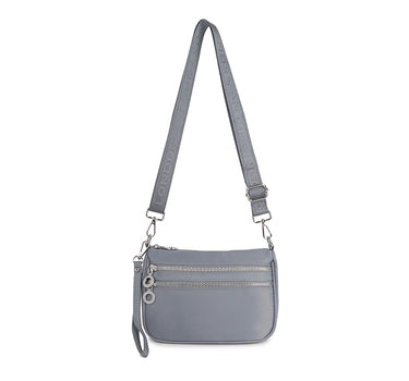Bag with patterned strap