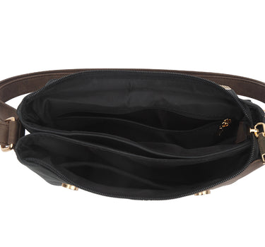 crossbody patchwork design